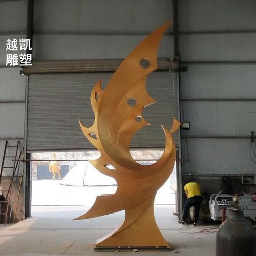 凤凰雕塑工厂 抽象凤凰雕塑公司